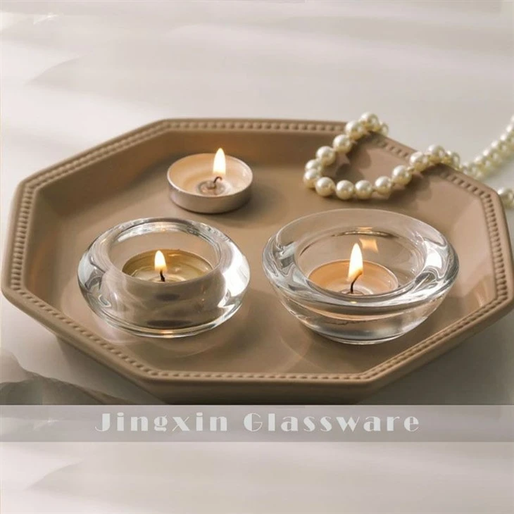 3 glass candle holder(001)